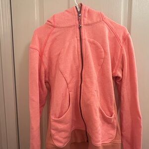 Lululemon Coral Scuba Hoodie